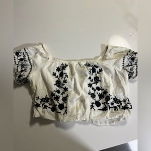 American Eagle off shoulder crop top